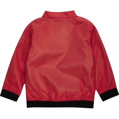 Mini boys red bomber jacket